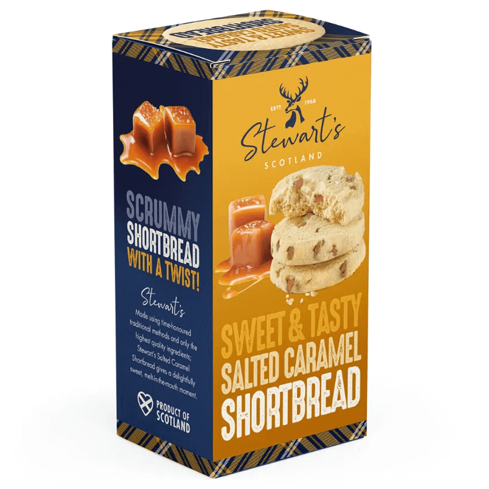 Stewarts Signature Salted Caramel Shortbread